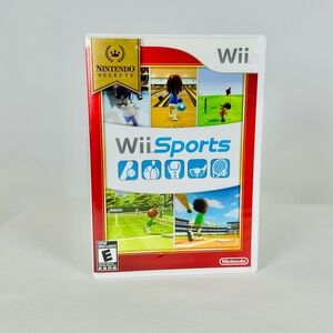 Nintendo Wii Game, Wii Sports, Case/Booklets/Disc Included